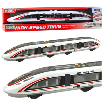 Express Passenger Train Opening Doors Lights Sounds