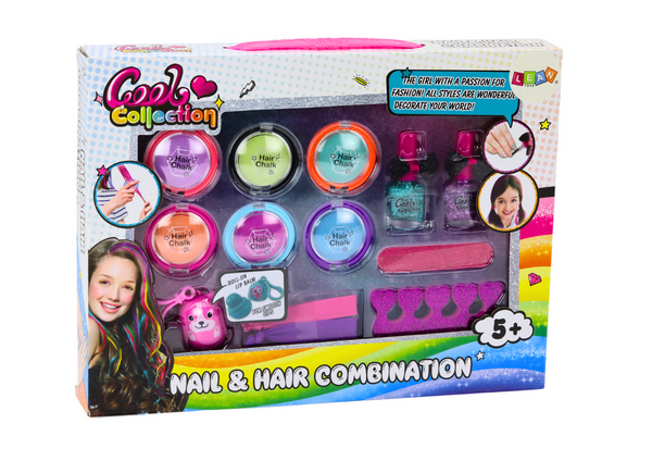 Beauty-Set für Make-up, Nagelstyling, Lidschatten und Lacke