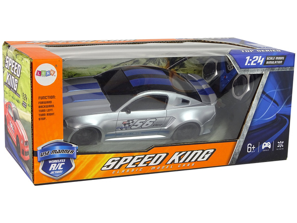 Remote-Controlled R/C Sports Car 1:24 Speed King