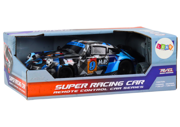 RC Ferngesteuertes Auto 1:18 Gummiräder Drift Blau