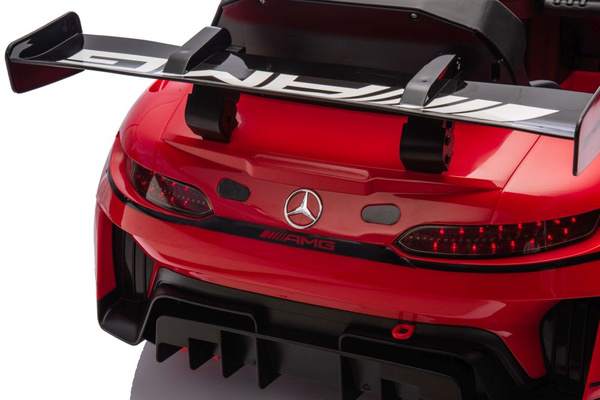 Battery-powered car Mercedes AMG GT3 Red
