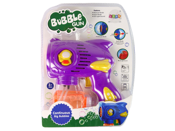 Purple Soap Bubble Machine