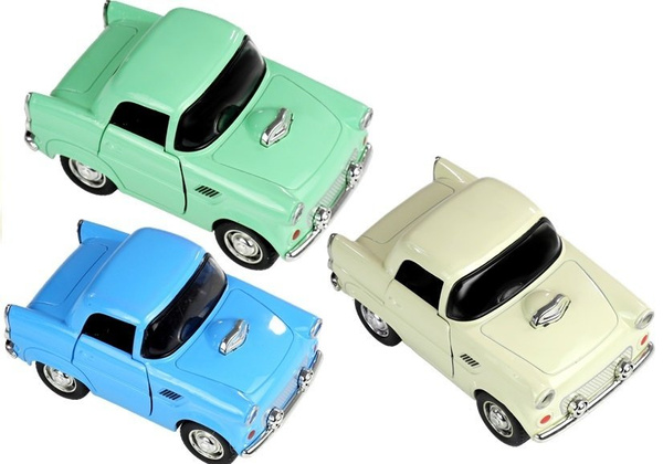 Oldtimer-Metallfahrzeug mit gemischtem Sound