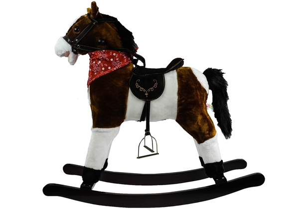 Rocking Horse Dark Brown 74 CM