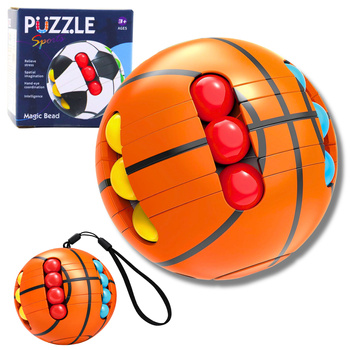 Ballpuzzle-Arcade-Logik-Sensorik-Spiel für Kinder Orange
