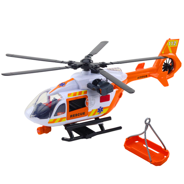 Rettungshubschrauber-Hakentrage, Lichtgeräusche, 1:14