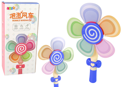 Soap Bubble Machine Blue Flower Music