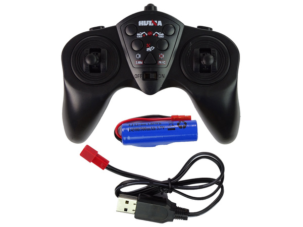 Großer professioneller Raupenbagger mit Metallkabine + R/C-Fernsteuerung 1:18