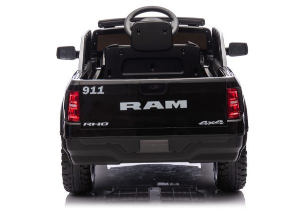 Battery Operated Car ZB618P Dodge Ram Police Black
