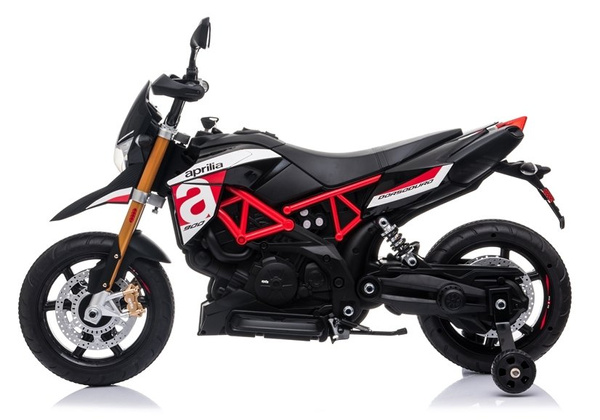 Aprilia A007 Electric Ride On Motorbike Black & Red