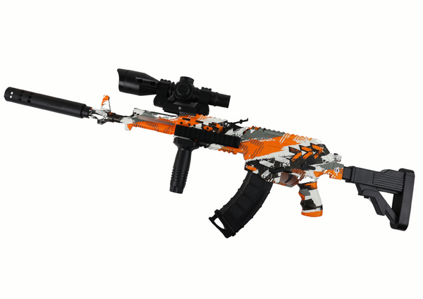 Rifle Orange Water Ball Gun AMT Orange