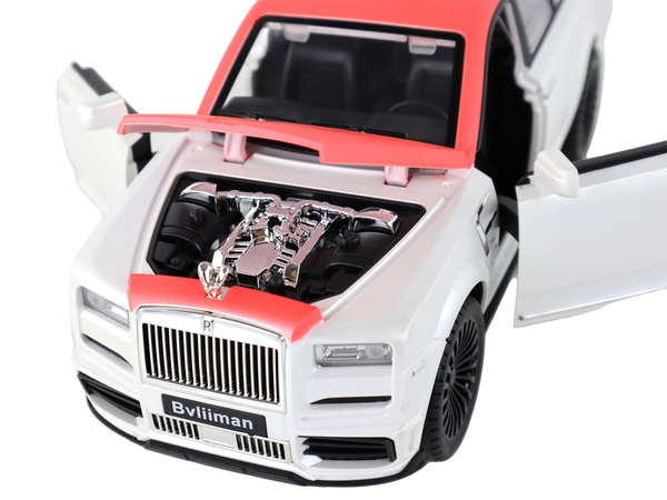 Car R/C 1:20 White and Red Pilot Car