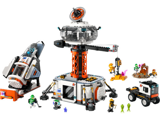 LEGO CITY Raumstation 1422 Elemente 60434