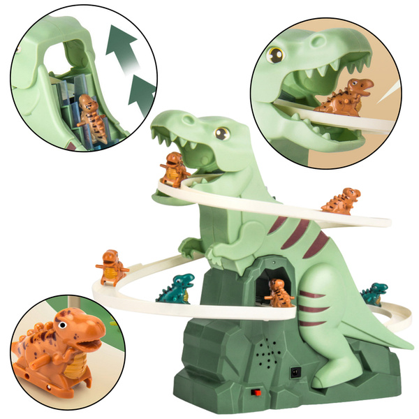 Track Slide Klettern Dinosaurier Lichter Sounds