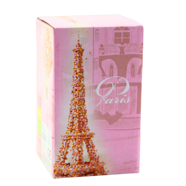 Eternal Crystal Rose in Dome with LED Lighting Pink 14x8cm