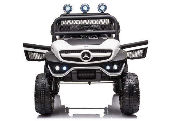 Electric Ride On Mercedes Unimog S White