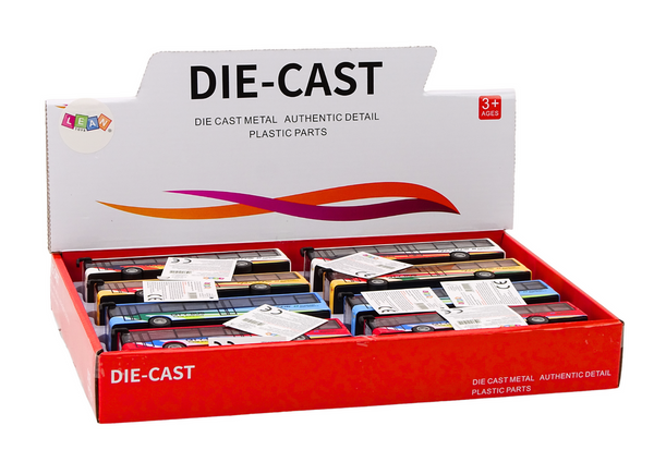 Stadtbus mit Friktionsantrieb, 15 cm, Metall