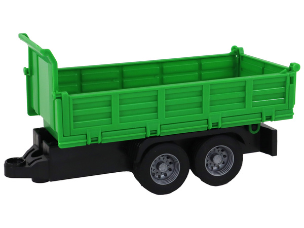 LKW mit Kran-Reibungsantrieb, Sounds Green Wood 1:16