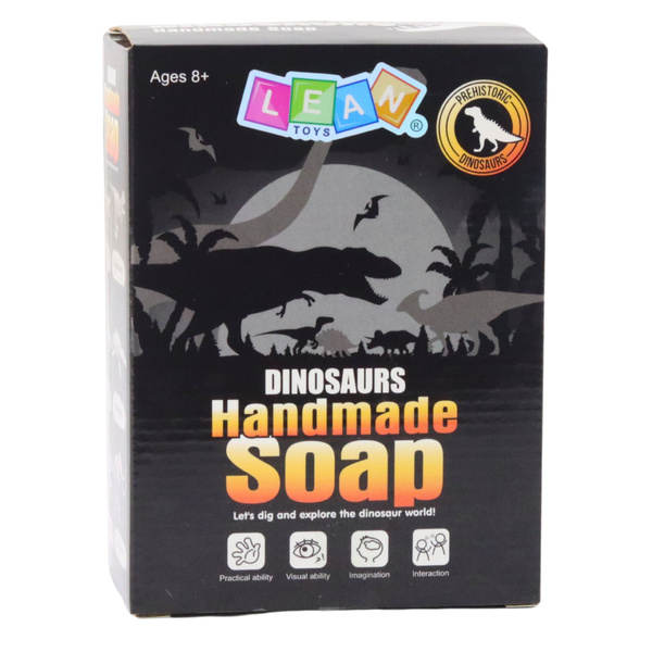 2-in-1 Creative Set: Soap Making, Dinosaurs Excavations