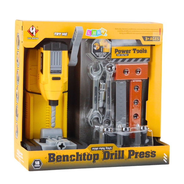 Little Handyman's Workshop Bench Drill Tools Accessories 18 pcs.