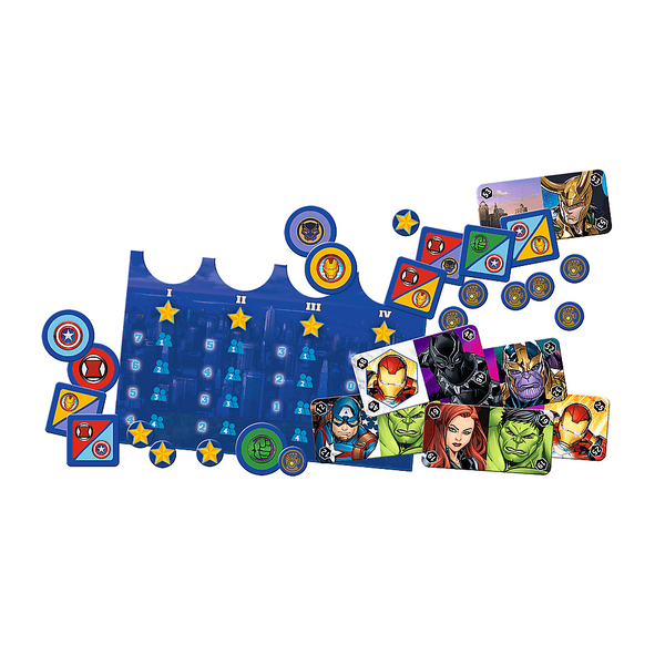 Gra rodzinna Battle for Manhattan Avengers Trefl 02512