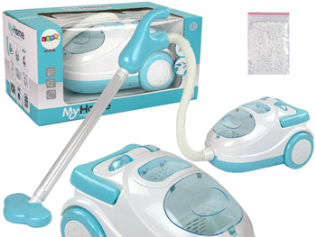 Akku-Staubsauger Blaue Styroporkugeln Sound