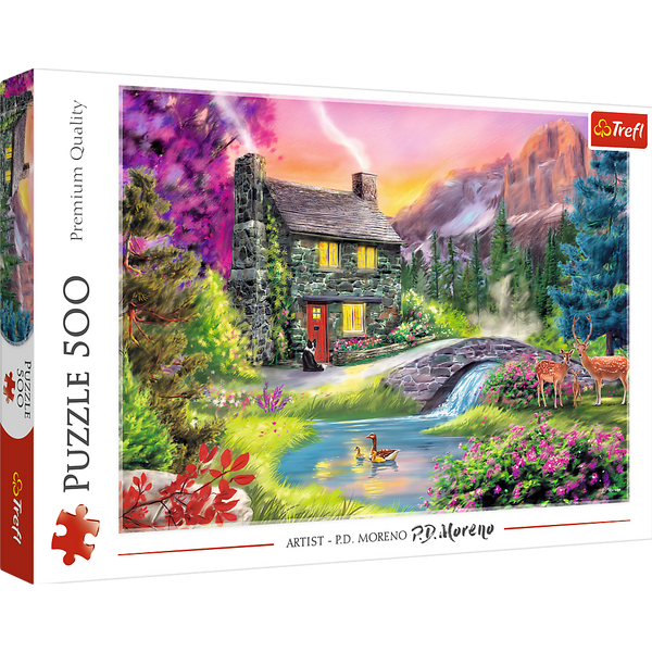 Puzzle – 500 Teile – Bergidylle Trefl 37325