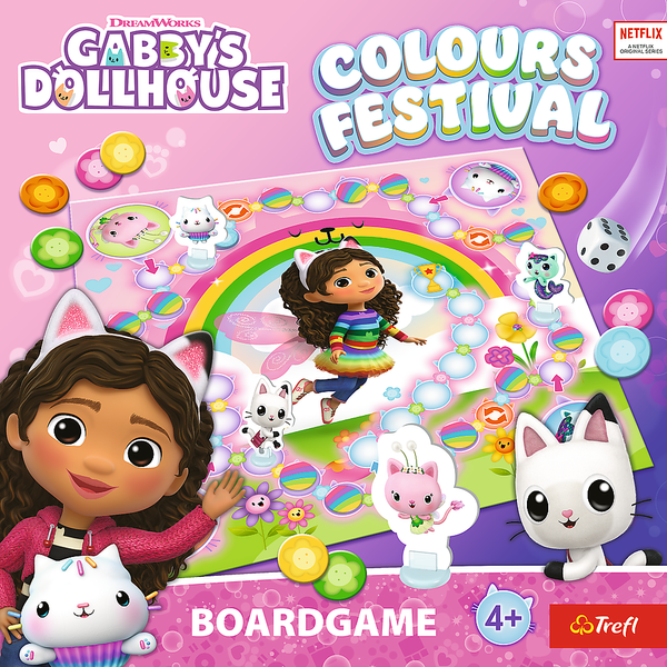 Farbenfestspiel - Gabbys Puppenhaus Trefl 02594
