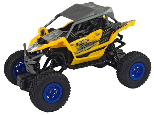 Terenowe Auto Off- Road Zdalnie Sterowane 2,4 GHz 1:16 Żółte 
