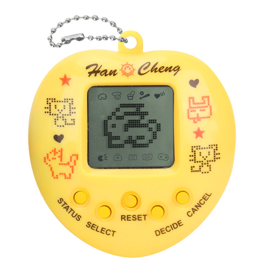 Tamagotchi Electronic Game Virtual Pet Egg Leash