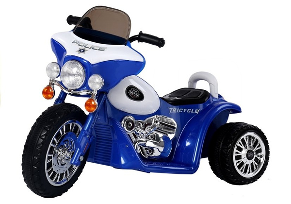 Motorrad JT568 Blau 1x35W LED Frontscheinwerfer Motorrad für Kinder