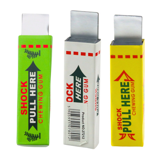 Packung Kaugummi Elektroschock-Gerät