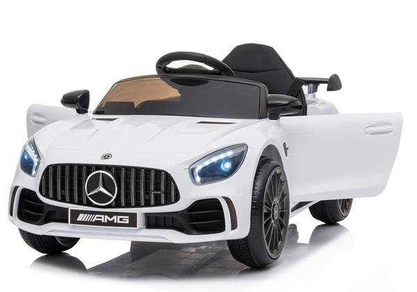 Kinderfahrzeug Mercedes AMG GT R Weiß
