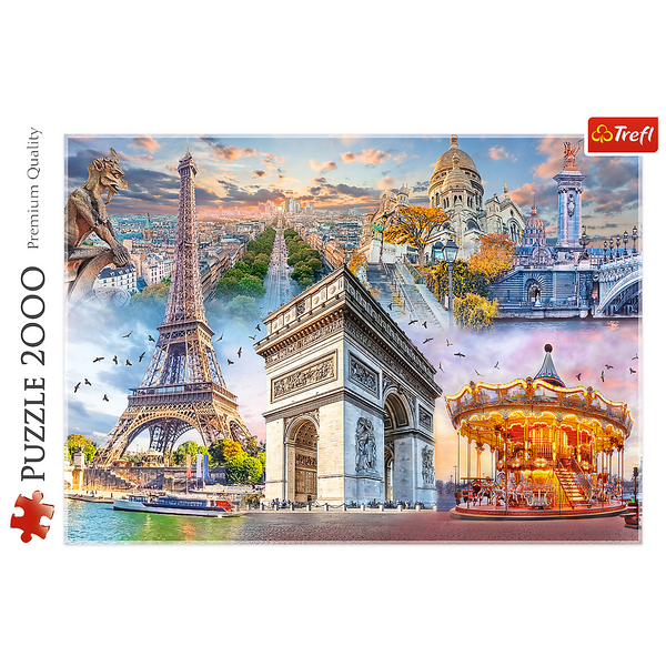 Puzzle - 2000 - Weekend in Paris 27125