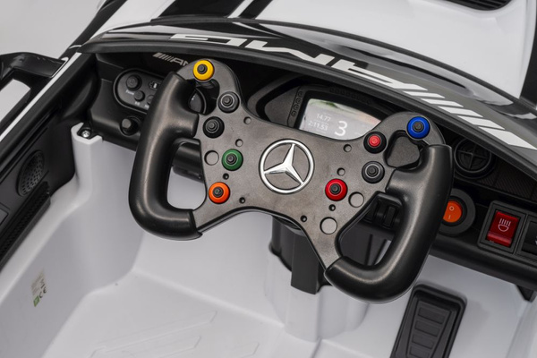Batteriebetriebenes Auto Mercedes AMG GT3 Weiß