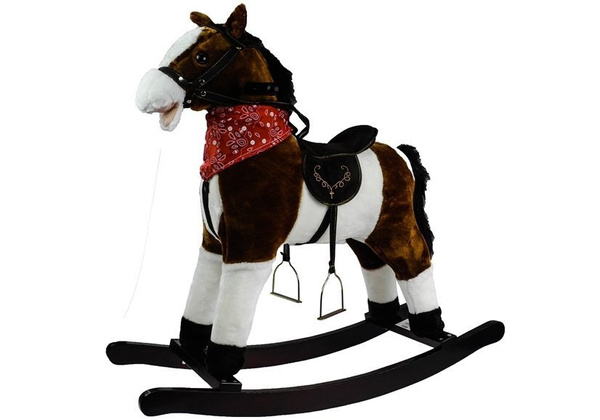 Rocking Horse Dark Brown 74 CM