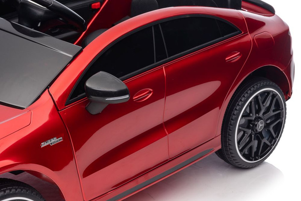 Batteriebetriebenes Auto Mercedes CLA 45s AMG Rot lackiert 4x4