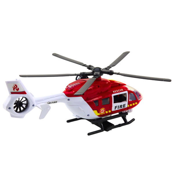 Fire Department Helicopter Hook Stretcher Lights Sounds 1:14