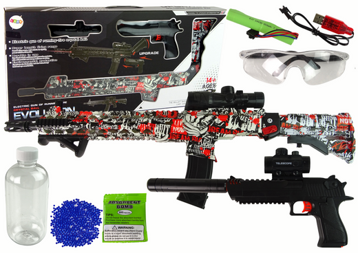 Rifle Water Bullet Gun Accessories Colorful