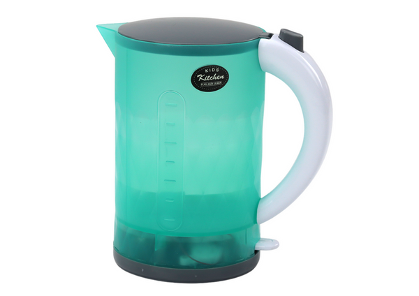 Battery Operated Electronic Kettle Lights Sound Household Appliances Green