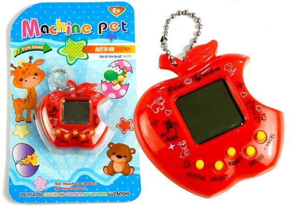 Tamagotchi Electronic Pets herförmig Spielzeug ROT Elektronikspielzeug
