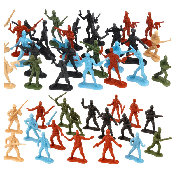 Large Set of Military Soldiers Army Figures