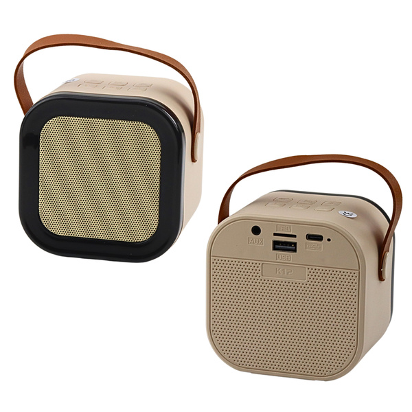 Karaoke Speaker Microphone Wireless K12 RGB Bluetooth Beige