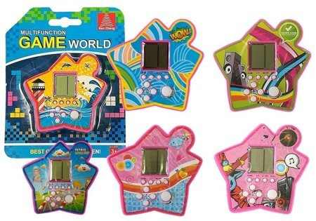 Tetris-Spiel Spielkonsole Tetris Spiel verschiedene Farben