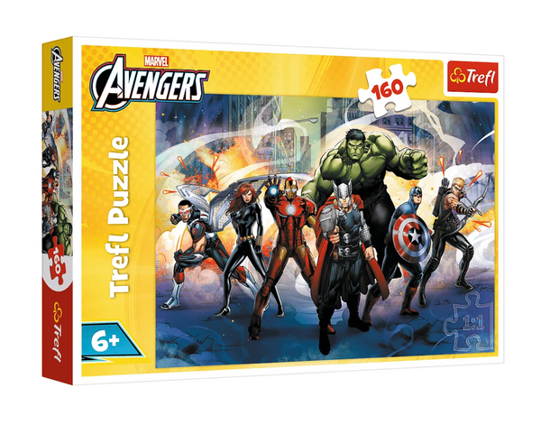 Puzzle – 160 – Superkräfte – Disney Marvel The Avengers – Trefl 15428