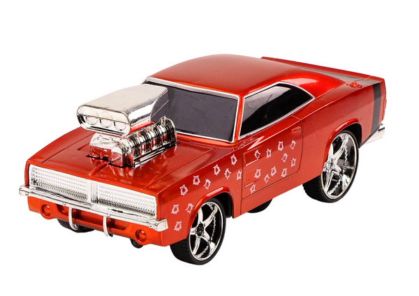 Remote Control Car 1:18 Drift 360 Lights Sounds Red