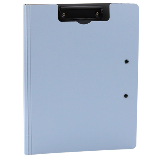 Board with Cover Two Clips A4 Plastic Light Blue