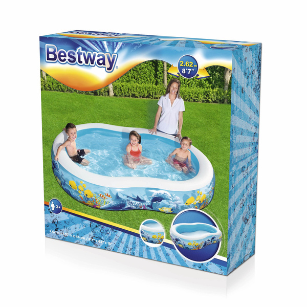 Aufblasbarer Ocean Pool 262 x 157 x 46 cm Bestway 54118