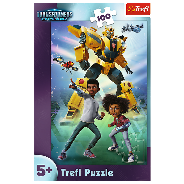 Puzzle - "100" - Transformers Team / Hasbro Transformers 16457