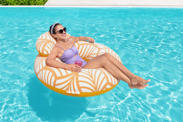 Inflatable Swimming Ring Orange 118 cm Bestway 43643